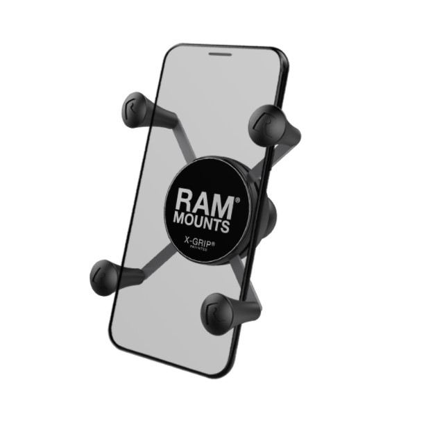 RAM X-Grip yleisteline puhelimille B-koon kuulalla