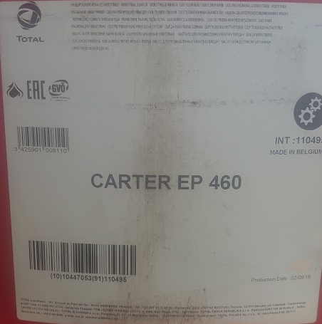 TOTAL Carter EP 460 vaihteistoöljy
