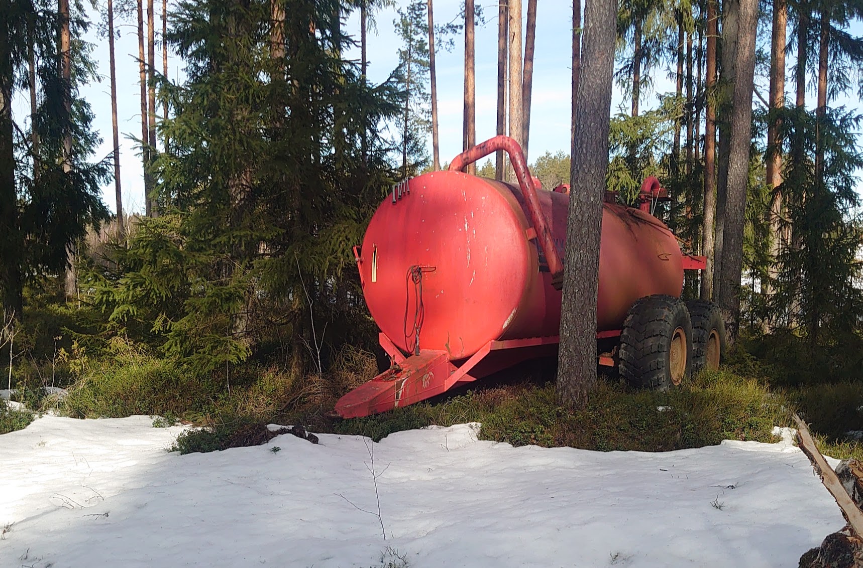 Lietevaunu 10m3, käytetty