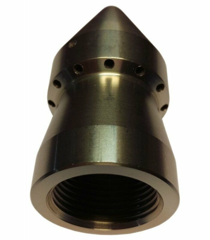 Huuhteluletkun suutin 35 mm, 12+4, kartio, 3/4