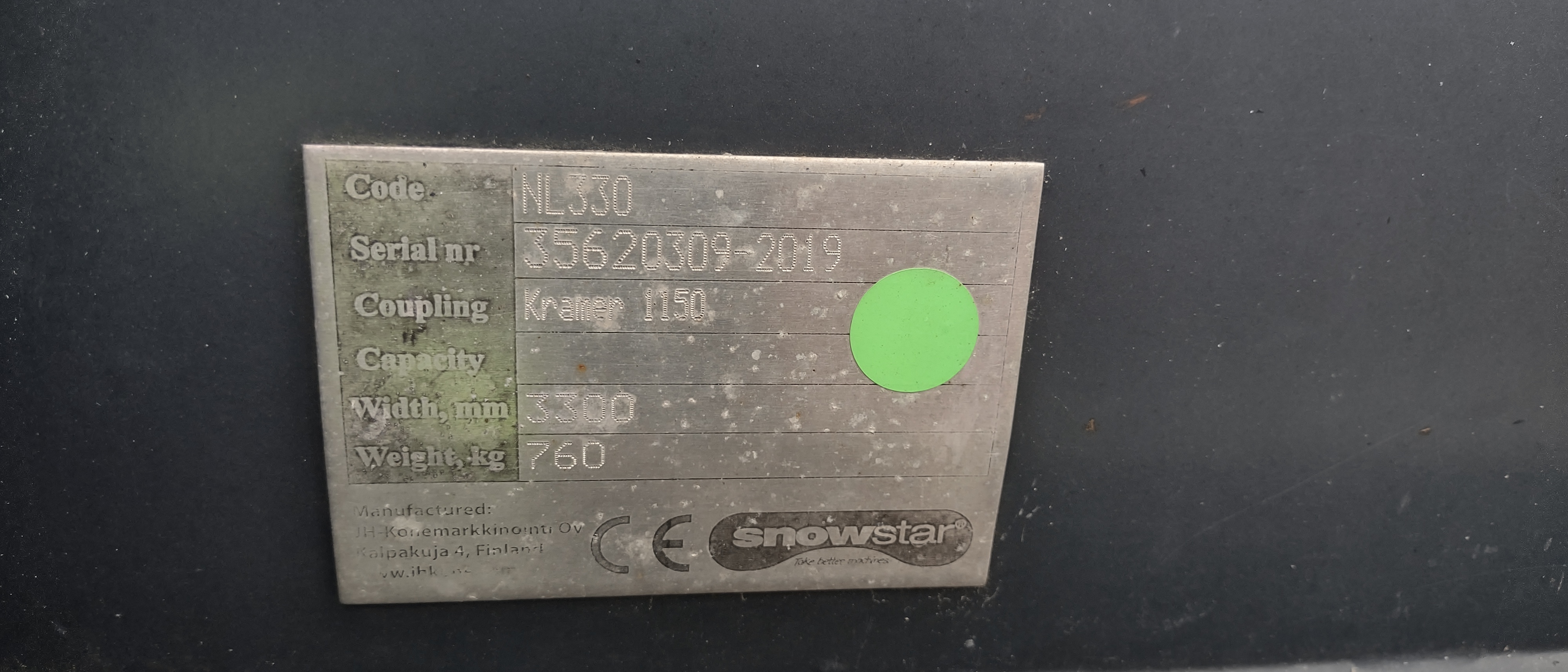 NL330 Nivelaura, käytetty