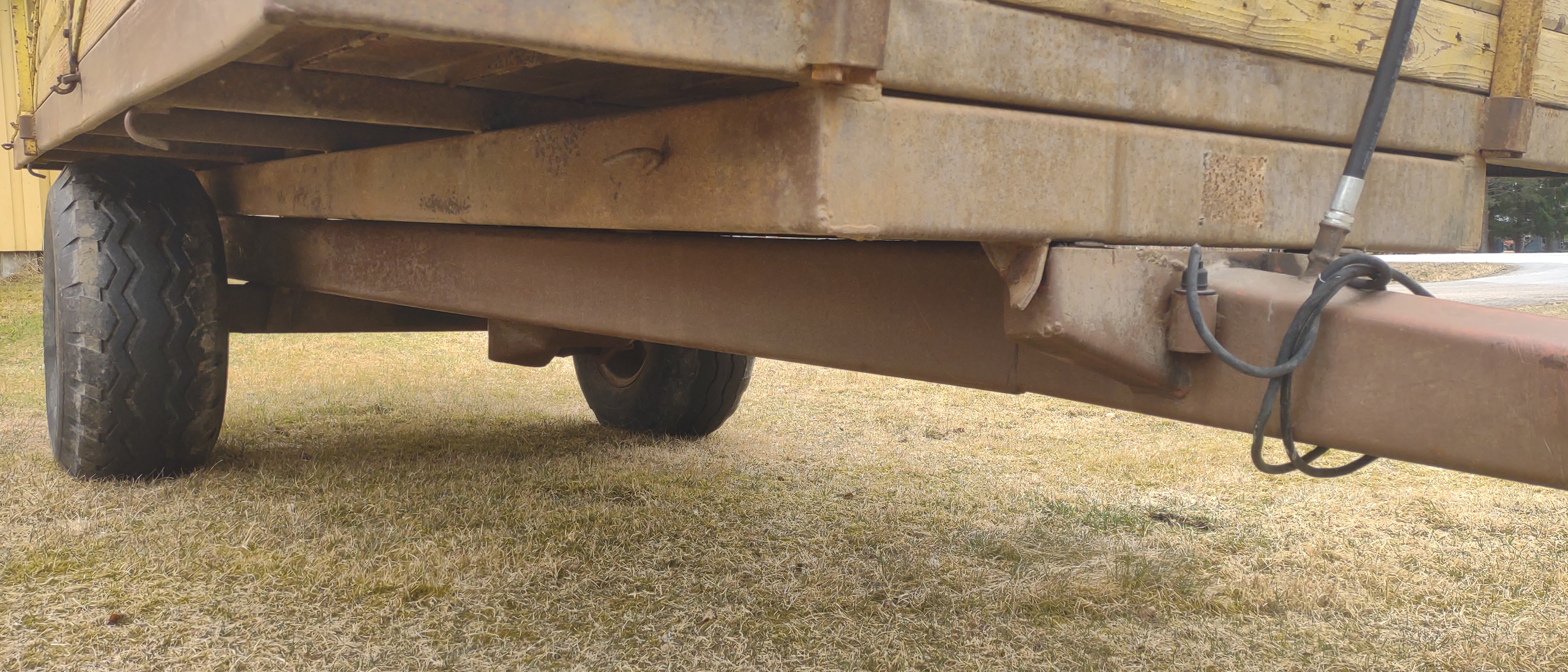 Perävaunu puulaitainen, käytetty