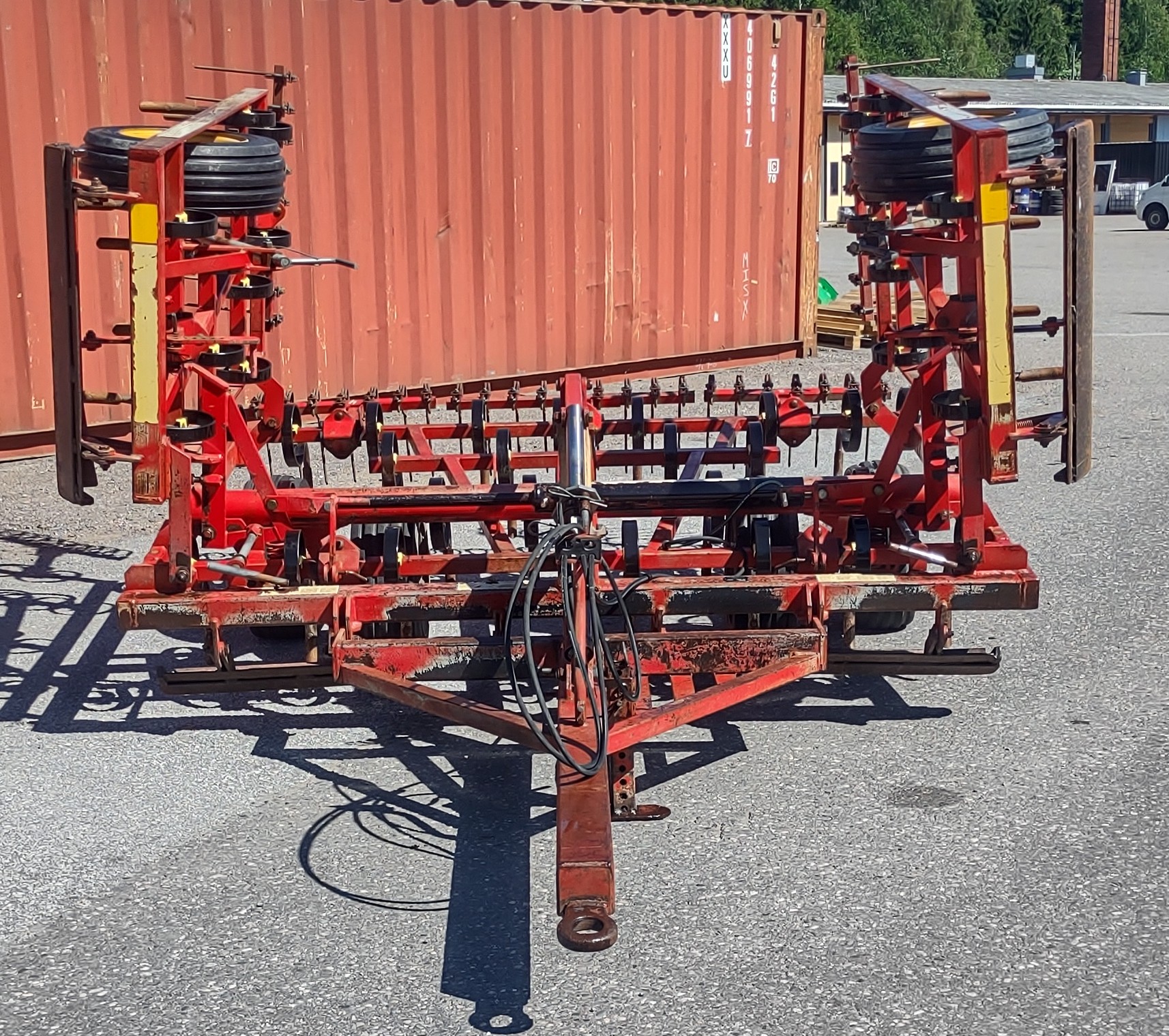 Hinattava pyörä-äes 4.5m, käytetty
