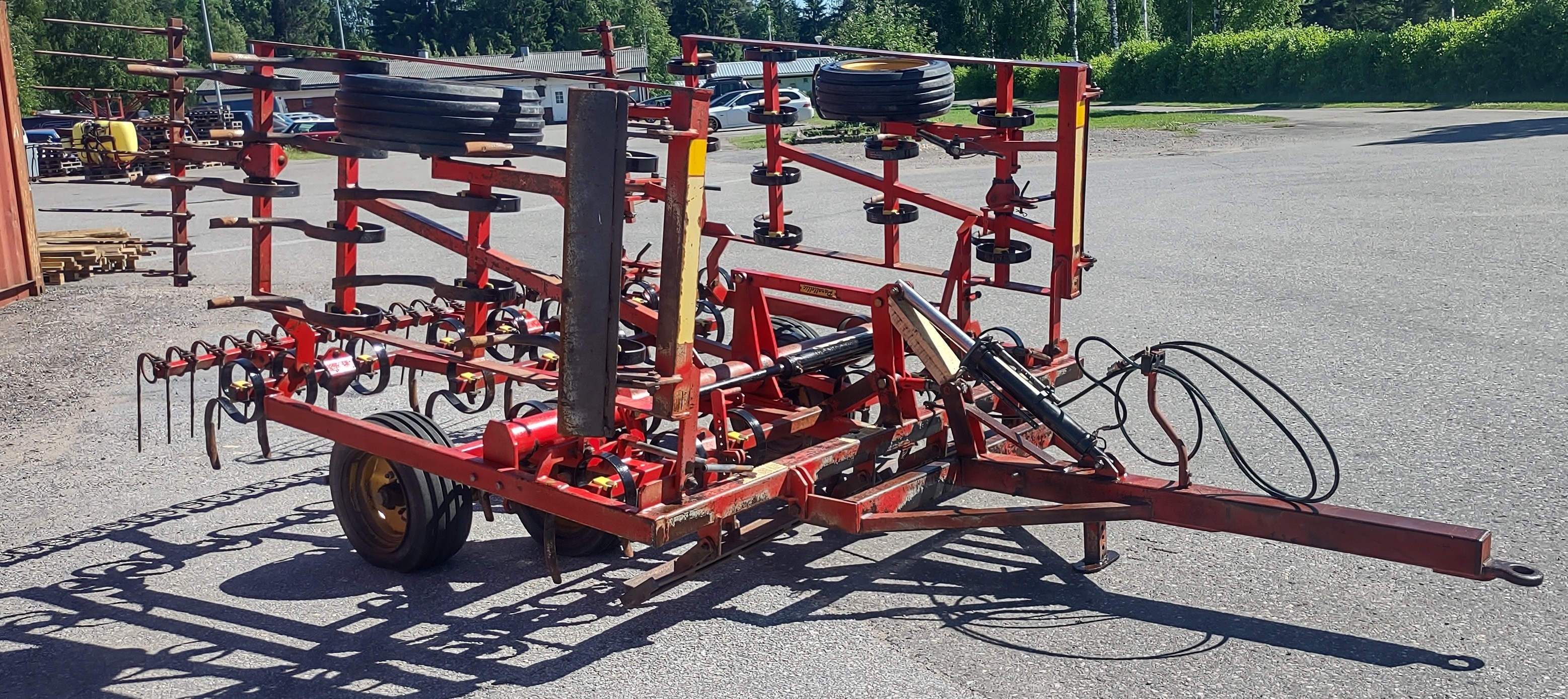 Hinattava pyörä-äes 4.5m, käytetty