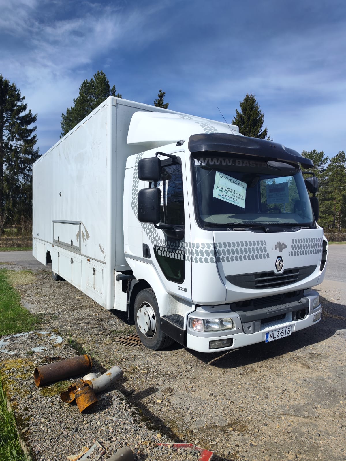 Renault Midlum 220.12 Kuorma-auto, käytetty