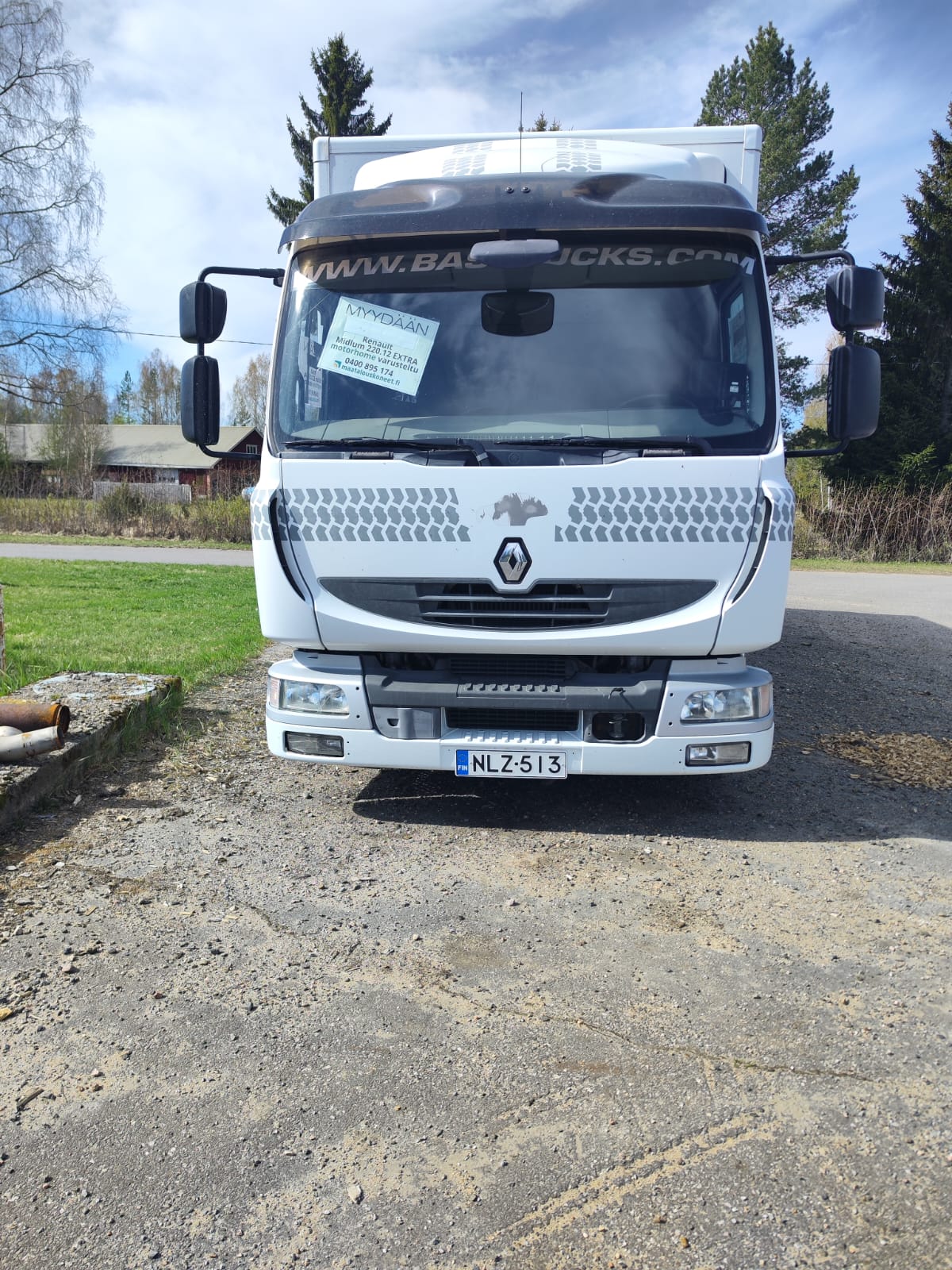 Renault Midlum 220.12 Kuorma-auto, käytetty