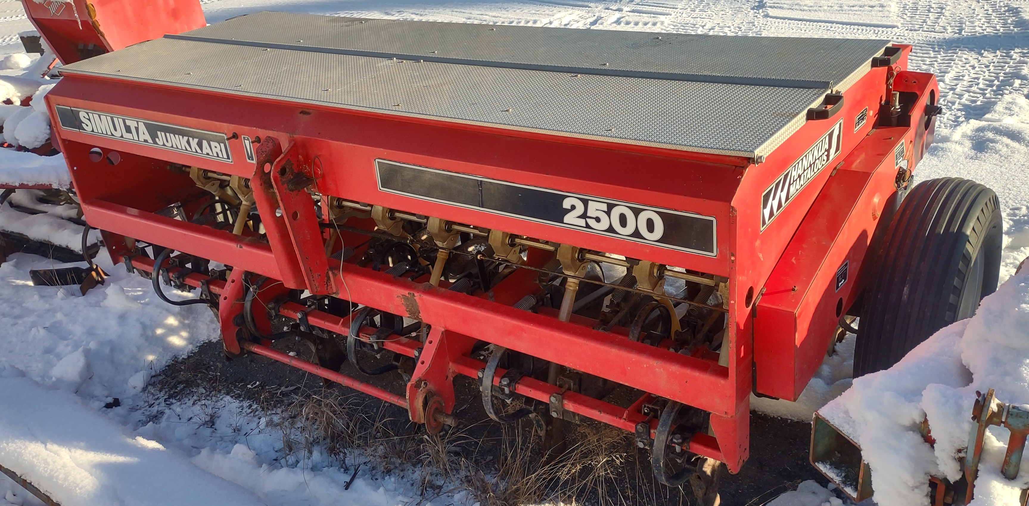 Simulta 2500 PS-laitteella, käytetty