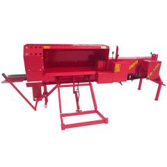 Halkaisukone TR-100 hydraulisella puunnostolla