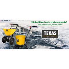 TEXAS hiekoitin banneri