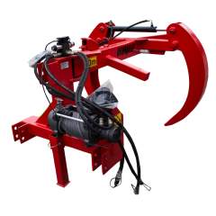 Juontokoura 2-piikkinen, hydraulivinsillä
