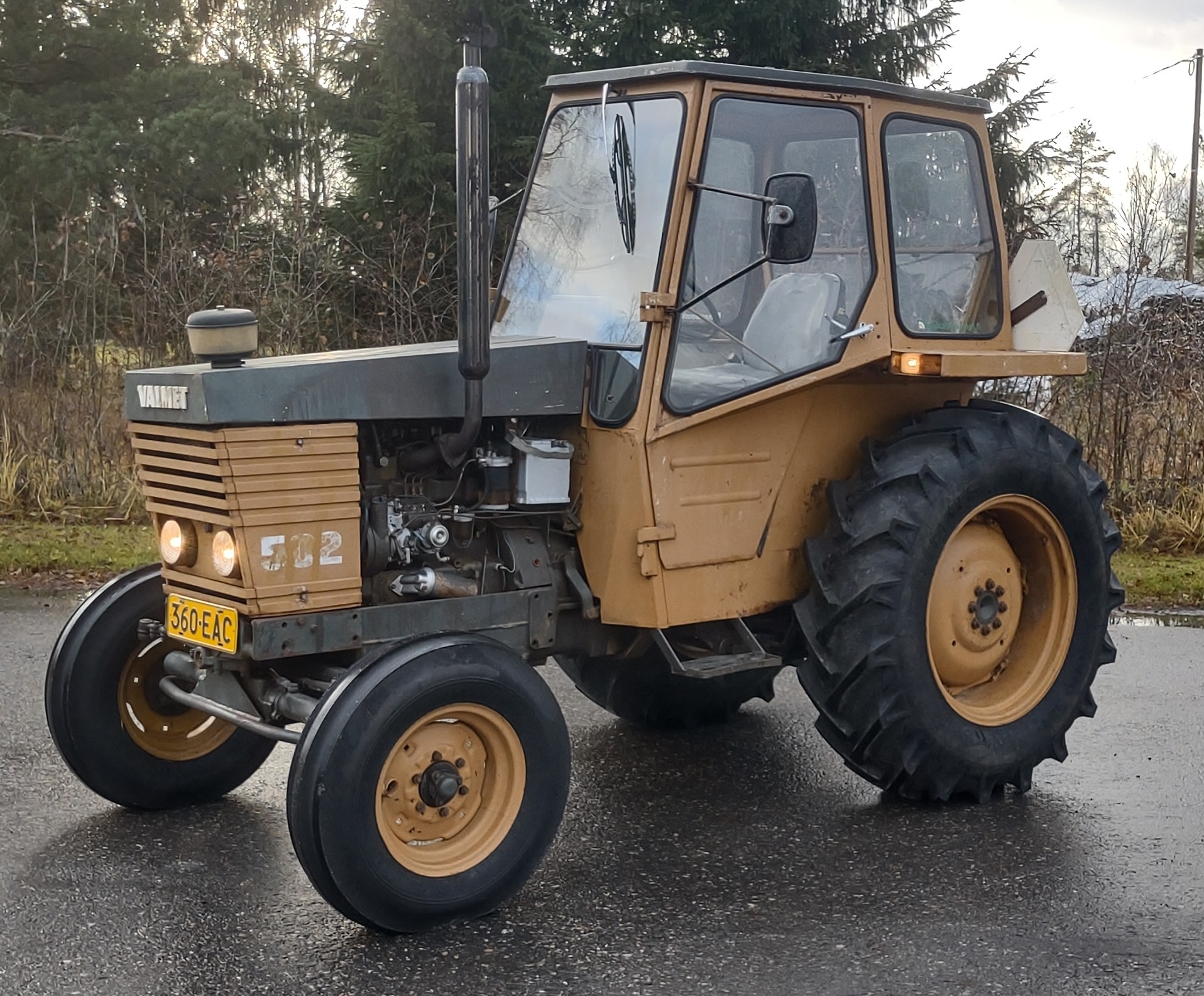 Traktori 502, 360-EAC, käytetty