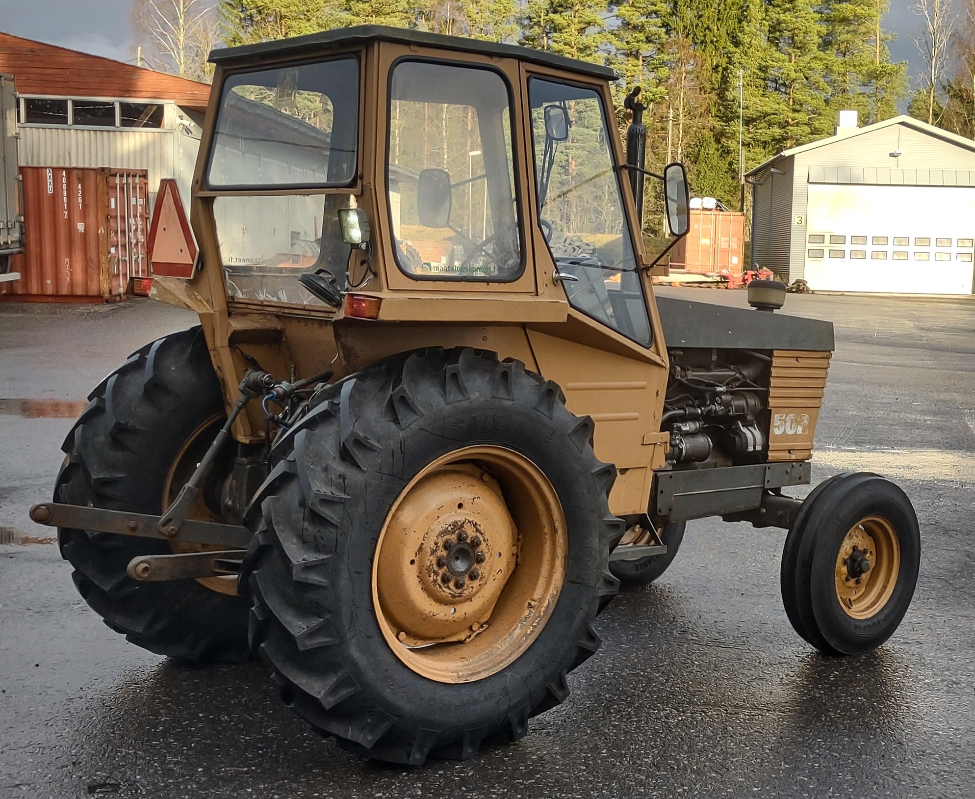 Traktori 502, 360-EAC, käytetty