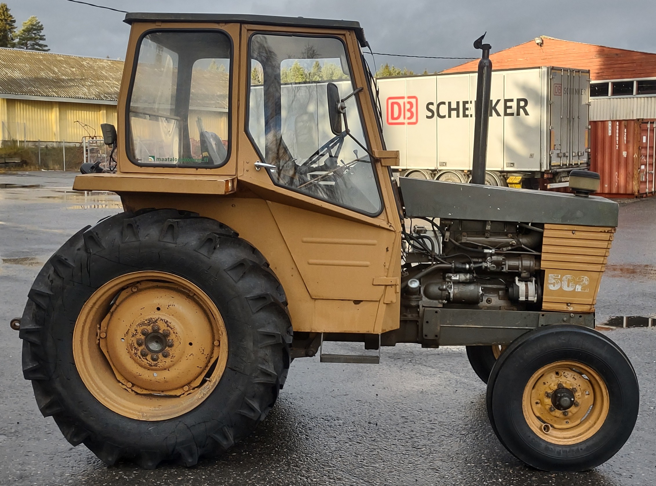 Traktori 502, 360-EAC, käytetty