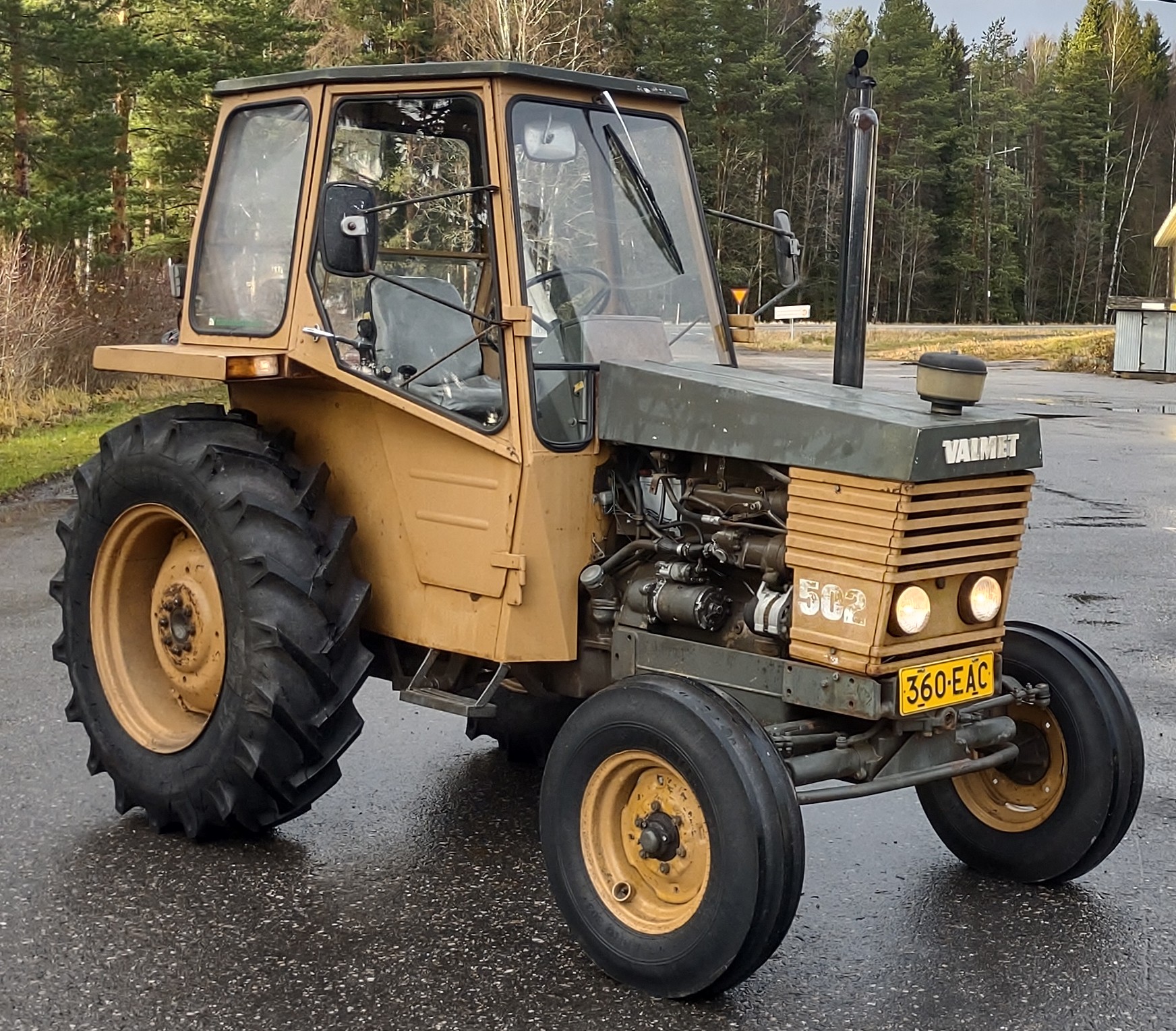 Traktori 502, 360-EAC, käytetty