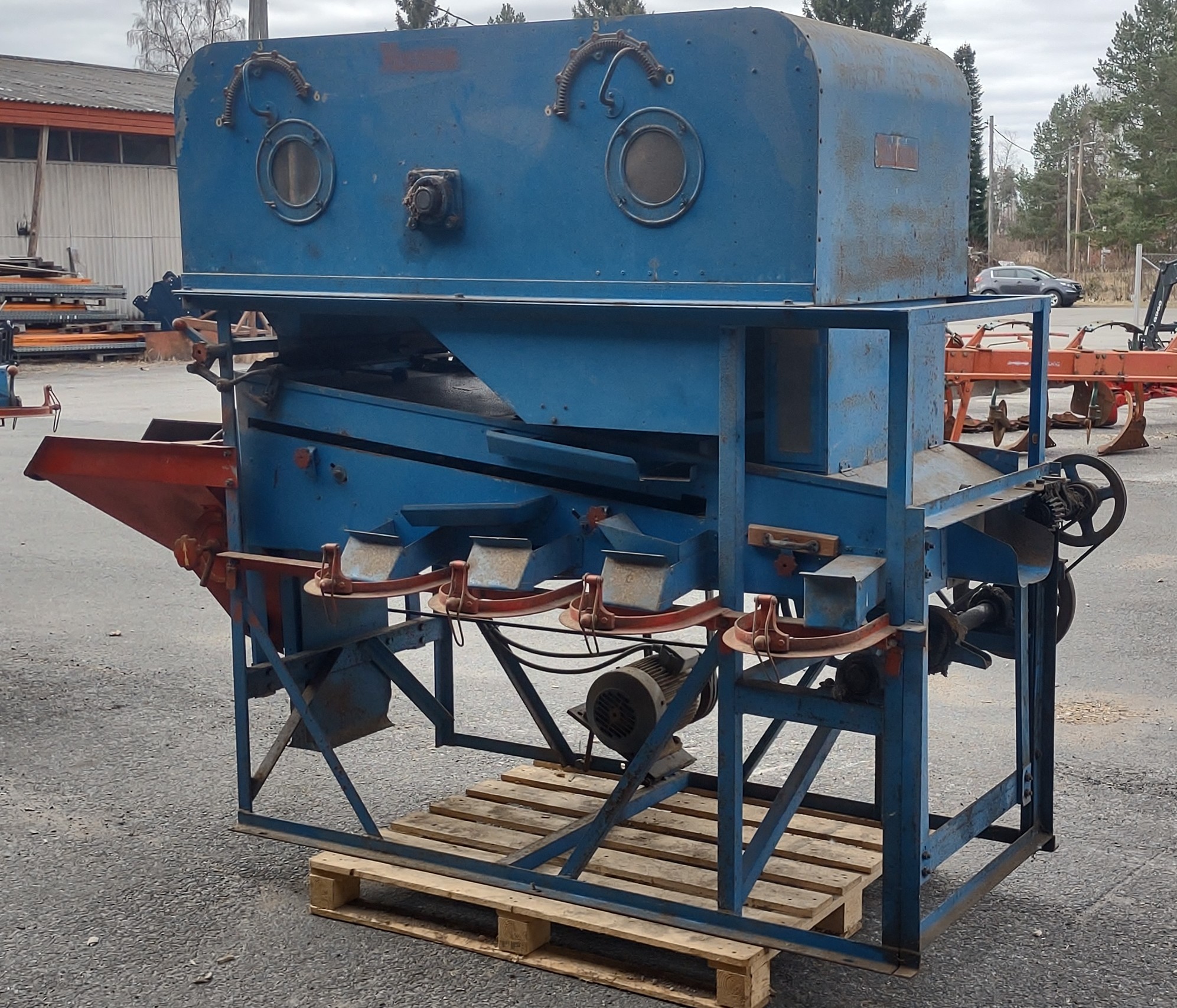 Viljanlajittelija, käytetty